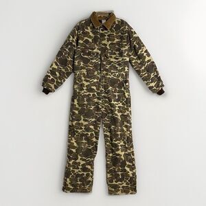 Vintage Carhartt Duck Camo Coveralls Men’s Large? Hunting Insulated 80s